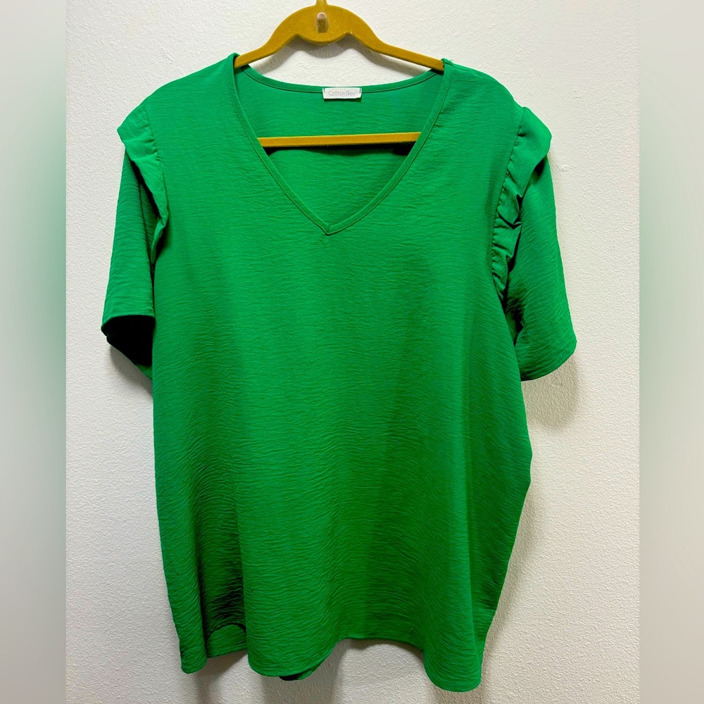 Green Boutique Top